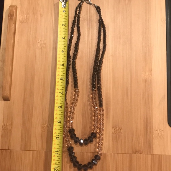 NWT Versona Beaded Necklace Pink Purple Sparkle Multi-strand Classic Princess - Picture 2 of 13